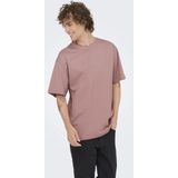 T-shirt - Zwart - Jersey - Korte Mouwen - Relaxed Fit