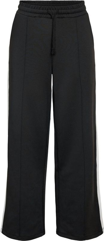 Sportbroek - Zwart - Jersey - Met Elastische Band en Trekkoord