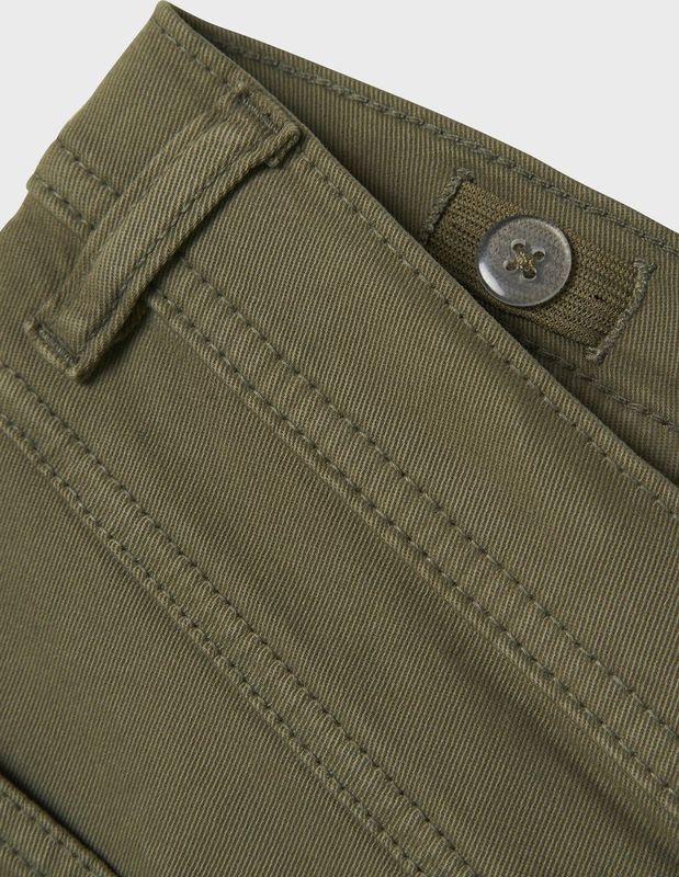 Straight Leg Broek - Twill - Regular Fit - Stretchbroek