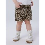 Korte Broeken - Shorts - All-over Print - Verstelbare Taille - Mom Fit