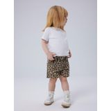 Korte Broeken - Shorts - All-over Print - Verstelbare Taille - Mom Fit