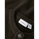 Name It - NBNBUBBA LS KNIT CARD NOOS - Vest - Delicioso - Subtiel Gestructureerde Kwaliteit