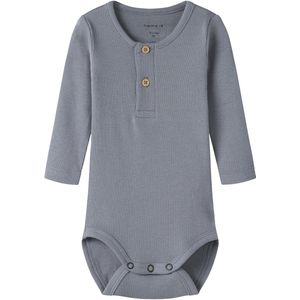 Name It - Kab Button Romper - Spring Lake - Biologisch Katoen