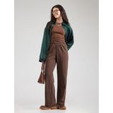 PIECES - PCCHILLI - Sportbroek - Bruin - Wide Leg High Waist