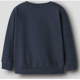 NAME IT - NMFVIMA LS SWEAT BRU NOOS - Sweatshirt - Geborstelde Stof - Meisjes