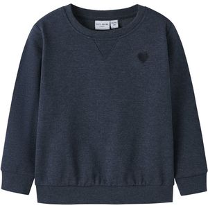 NAME IT - NMFVIMA LS SWEAT BRU NOOS - Sweatshirt - Geborstelde Stof - Meisjes