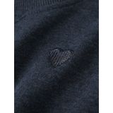 NAME IT - NMFVIMA LS SWEAT BRU NOOS - Sweatshirt - Geborstelde Stof - Meisjes