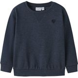 NAME IT - NMFVIMA LS SWEAT BRU NOOS - Sweatshirt - Geborstelde Stof - Meisjes
