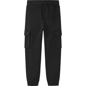 NAME IT - Nkmollie - Cargobroek - Zwart - Katoen - 1 stuk