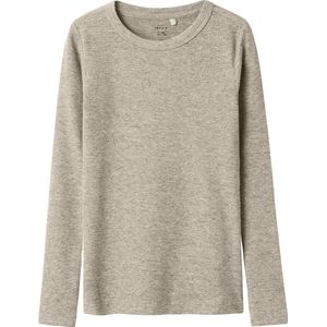 Top - Verticaal Gestreept - Ribgebreide Stof - Lange Mouwen - Regular Fit