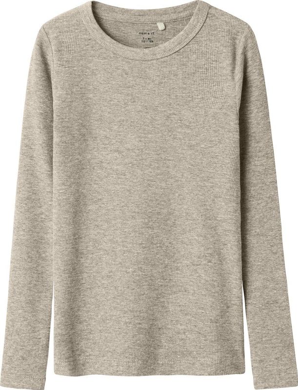 Top - Verticaal Gestreept - Ribgebreide Stof - Lange Mouwen - Regular Fit