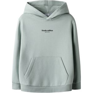 Name It - NKMBRODY LS NREG - Hoodie - Jadeite - Met Capuchon, Lange Mouwen, Kangoeroezak
