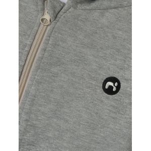 Cardigan - Zwart - Geborstelde Sweatstof - Kangoeroezak - Hoodie