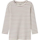 Gestreepte Longsleeve - Jersey - Ronde Hals - Lange Mouw - Slanke Pasvorm