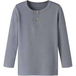 NAME IT - NMMKab - Shirt - Duifblauw - Lange Mouw