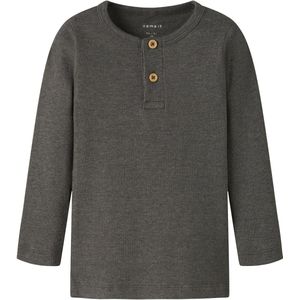 Delicioso - Longsleeve - Melange - Ronde Hals - Lange Mouwen - Normaal Model