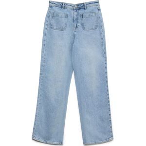 Vmtessa - High Rise Wide Leg Fit - Jeans - Stonewash