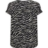 Only - ONLMOSTER - T-shirt - Cloud Dancer - Korte Mouwen, Loose Fit