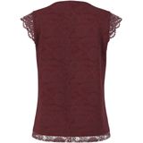 PIECES - OLLINE - Blouseshirt - Effen - Regular Fit - Kant