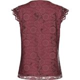 PIECES - OLLINE - Blouseshirt - Effen - Regular Fit - Kant