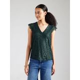 PIECES - OLLINE - Blouseshirt - Effen - Regular Fit - Kant