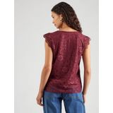 PIECES - OLLINE - Blouseshirt - Effen - Regular Fit - Kant