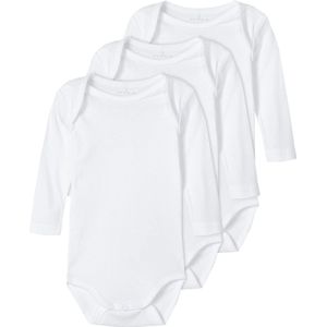 Body - Verticaal Gestreept - Ribgebreid - Lange Mouwen - 3-Pack