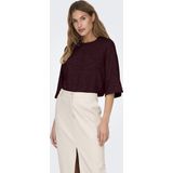 Only - Onlsimoni 3/4 Pullover - Port Royale/Melange - Dames