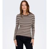 Only - ONLLOUISA - Gebreide Trui - Morel - Slim Fit