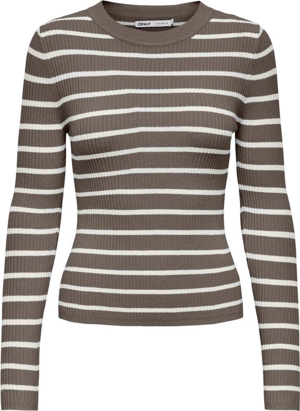 Only - ONLLOUISA - Gebreide Trui - Morel - Slim Fit