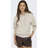 Only - Onlbest Life Hood Swt Noos - Trui - Light Grey Melange