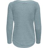 Only - Arona - Gebreide Trui - Grijs - 65% Acryl 35% Polyamide