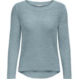 Only - Arona - Gebreide Trui - Grijs - 65% Acryl 35% Polyamide
