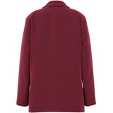 Pieces - Pckamil Ls Loose Blazer - Tawny Port - Dames