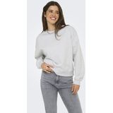 Only - Onldaze Crew Neck - Trui - Light Grey Melange - Dames