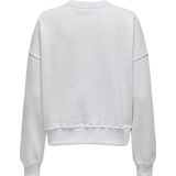 Only - Onldaze Crew Neck - Trui - Light Grey Melange - Dames
