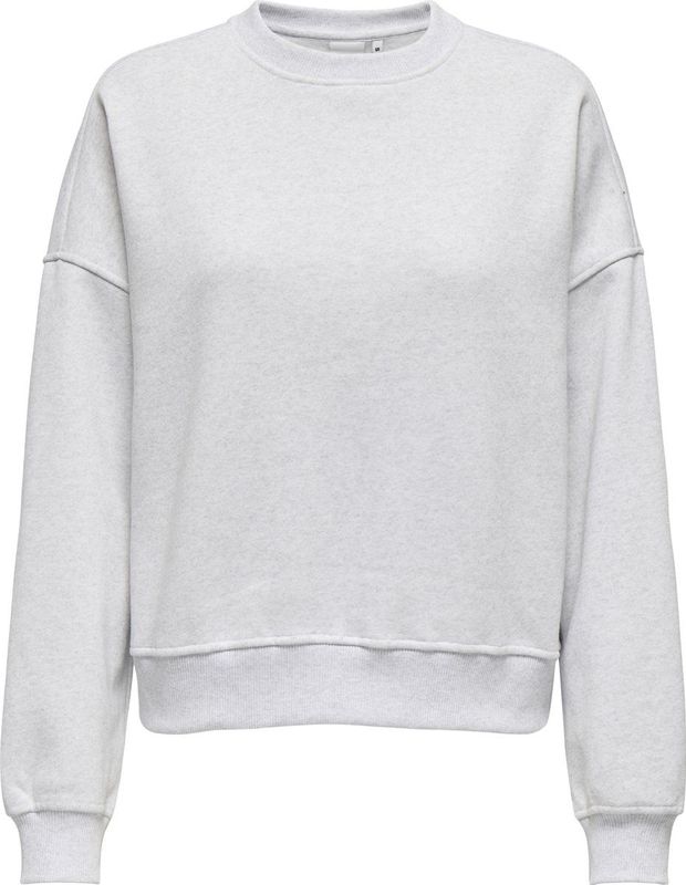 Only - Onldaze Crew Neck - Trui - Light Grey Melange - Dames