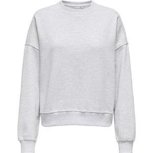 ONLY - ONLDaze - Sweatshirt - Lichtgrijs - Losse Pasvorm
