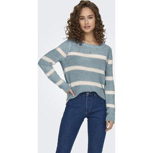 Arona - Stripes - Gebreide Trui - Eggnog - Zonder Capuchon