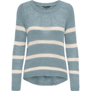 Arona - Gebreide Trui - Eggnog - Ronde Hals - Lange Mouwen