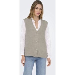 ONLY - ONLJane - Bodywarmer - Grijs - Mouwloos