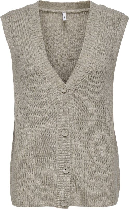 ONLY - ONLJane - Bodywarmer - Grijs - Mouwloos