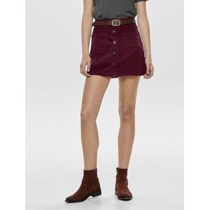 Only - Onlamazing Global Hw Cord Skirt - Tawny Port - Rok