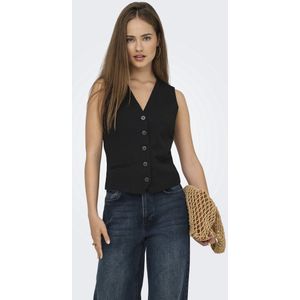 Only - Onliris-hattie - Gilet - Zwart - Dames