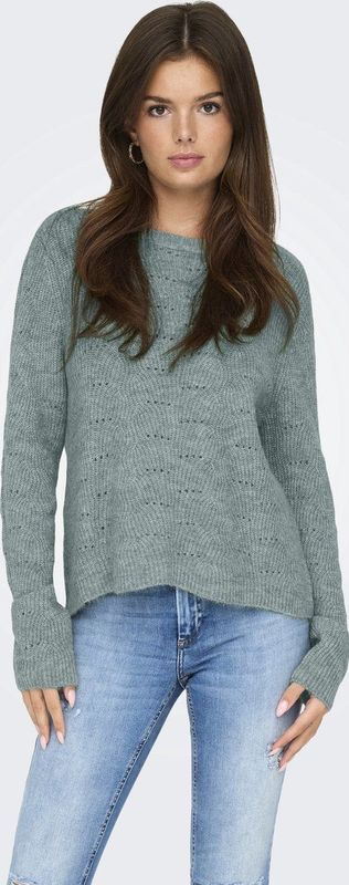 Only - Onlylolli - Gebreide Trui - Ronde Hals - Lange Mouwen