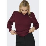 Only - Onlkatia Life Highne Pull Knt - Trui - Pineneedle/W. Melange - Dames