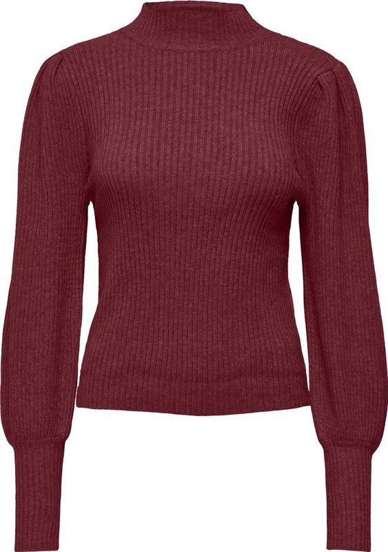 Only - Onlkatia Life Highne Pull Knt - Trui - Pineneedle/W. Melange - Dames