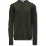 ONLY & SONS JUNIOR - Gebreide Pullover - Regular Fit - Ronde Hals - Lange Mouwen