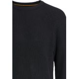 Jack & Jones - Jjpannel Knit Crew Neck - Trui - Zwart