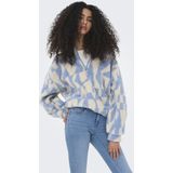 ONLY - ONLNEW JANNE - Coltrui - Blauw/Wit